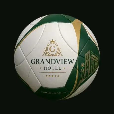 Fußball mit eigenem Design — Hotelgruppe
