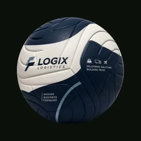Fußball mit eigenem Design — Logistikfirma