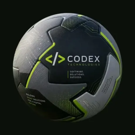 Fußball mit eigenem Design — Technologieunternehmen